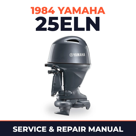 1984 Yamaha 25ELN 2 stroke Service and Repair Manual