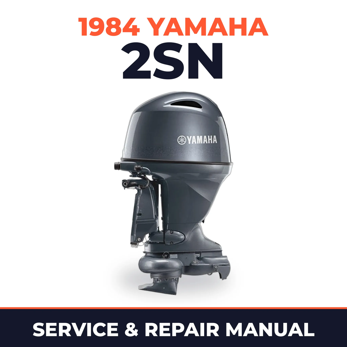 1984 Yamaha 2SN 2 stroke Service and Repair Manual