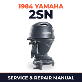 1984 Yamaha 2SN 2 stroke Service and Repair Manual