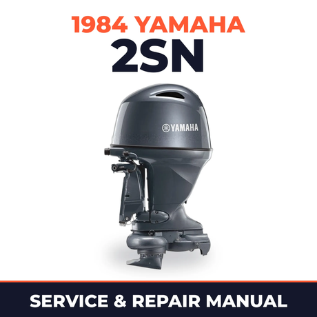 1984 Yamaha 2SN 2 stroke Service and Repair Manual