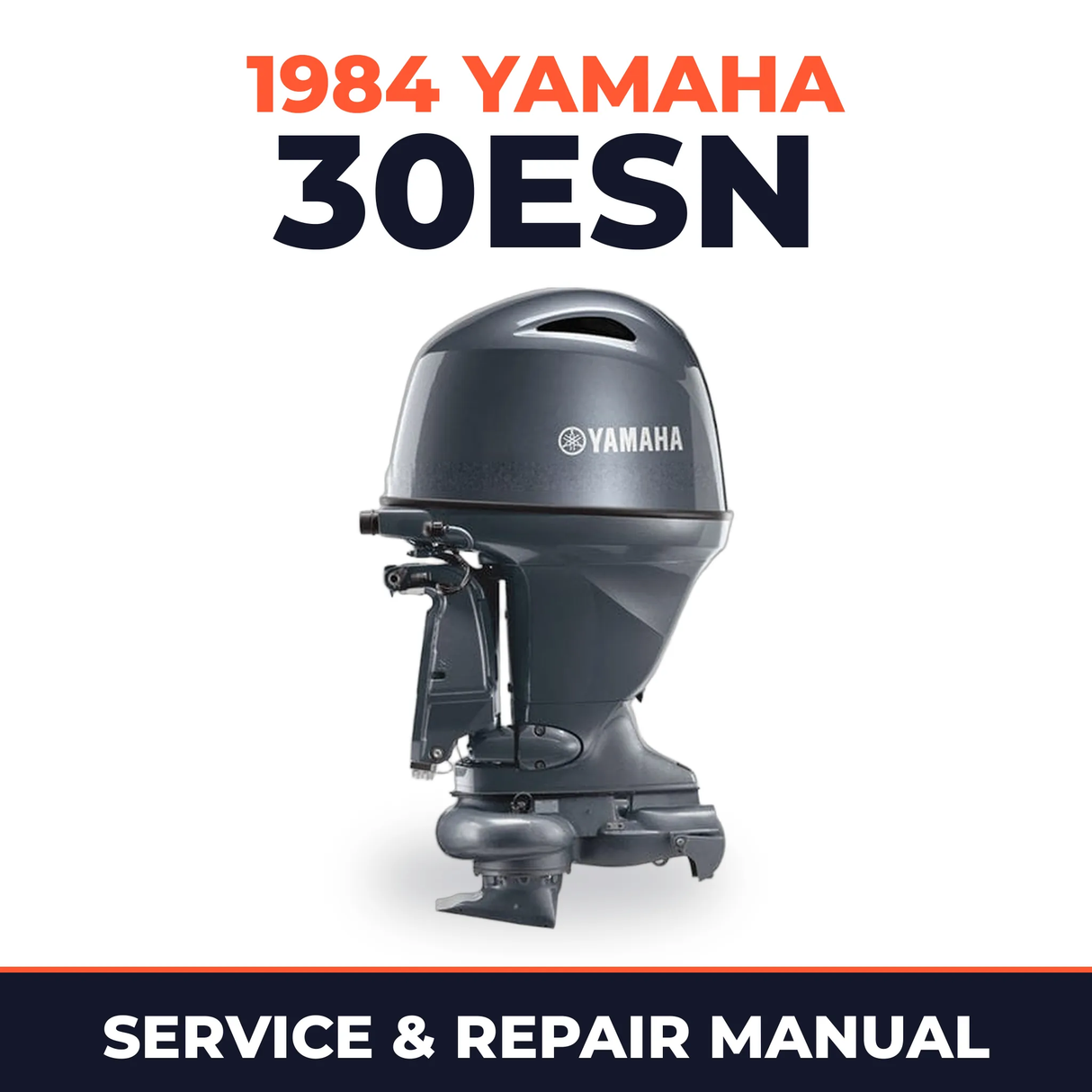 1984 Yamaha 30ESN 2 stroke Service and Repair Manual
