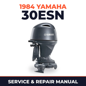 1984 Yamaha 30ESN 2 stroke Service and Repair Manual