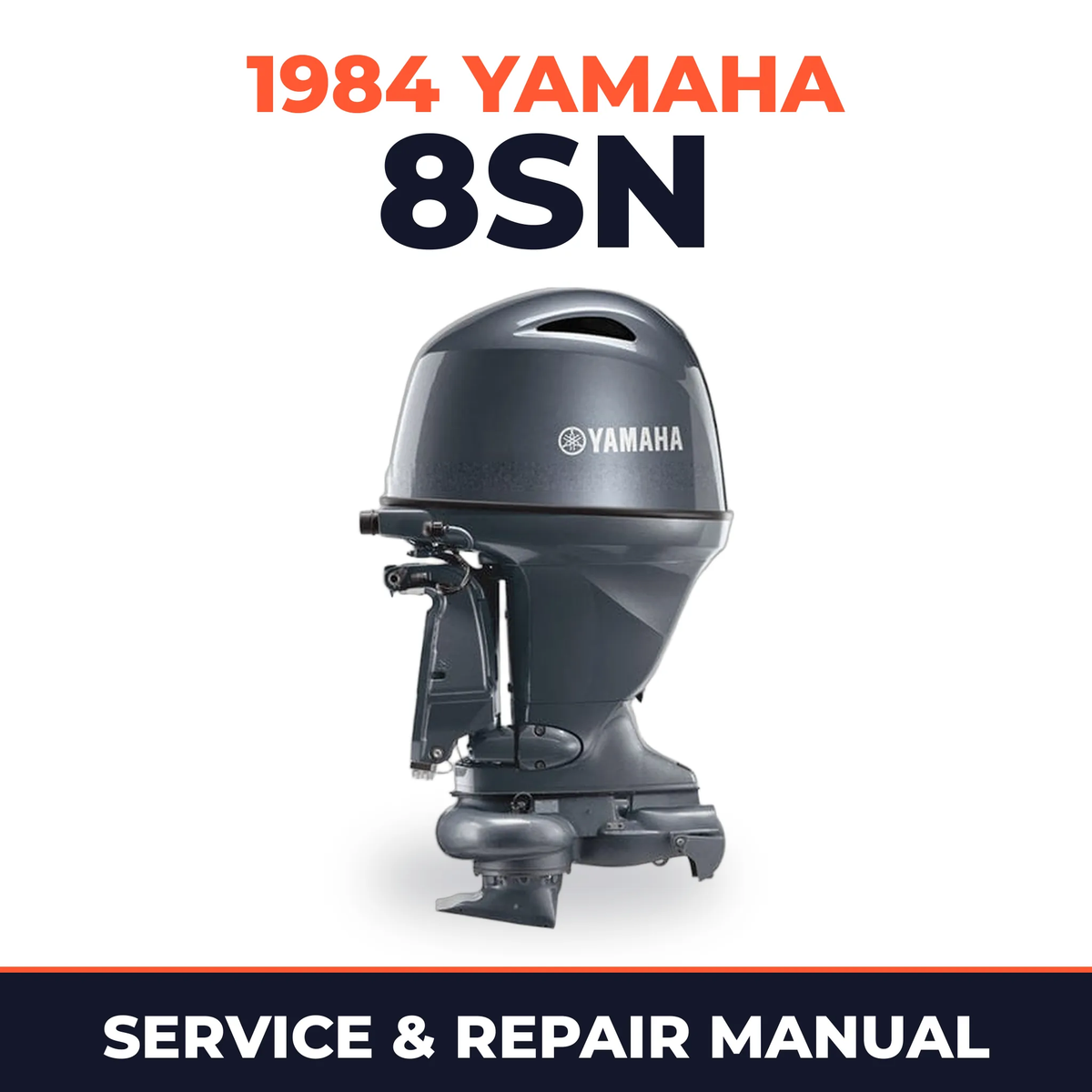 1984 Yamaha 8SN 2 stroke Service and Repair Manual
