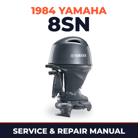 1984 Yamaha 8SN 2 stroke Service and Repair Manual