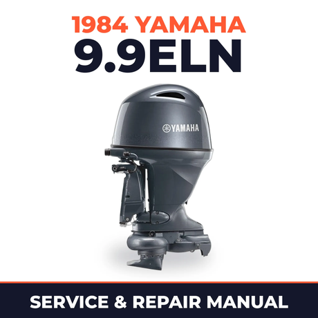 1984 Yamaha 9.9ELN 2 stroke Service and Repair Manual
