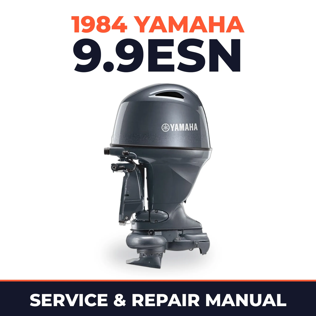 1984 Yamaha 9.9ESN 2 stroke Service and Repair Manual