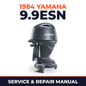 1984 Yamaha 9.9ESN 2 stroke Service and Repair Manual