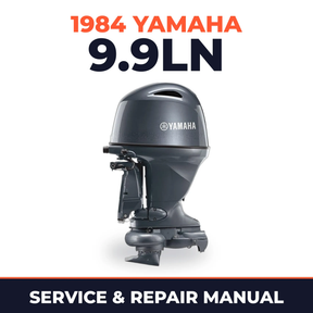 1984 Yamaha 9.9LN 2 stroke Service and Repair Manual