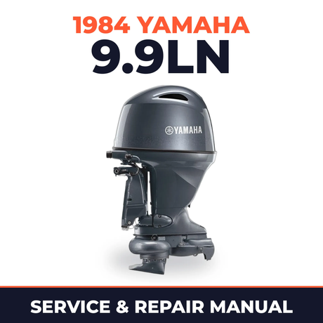 1984 Yamaha 9.9LN 2 stroke Service and Repair Manual