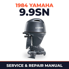 1984 Yamaha 9.9SN 2 stroke Service and Repair Manual