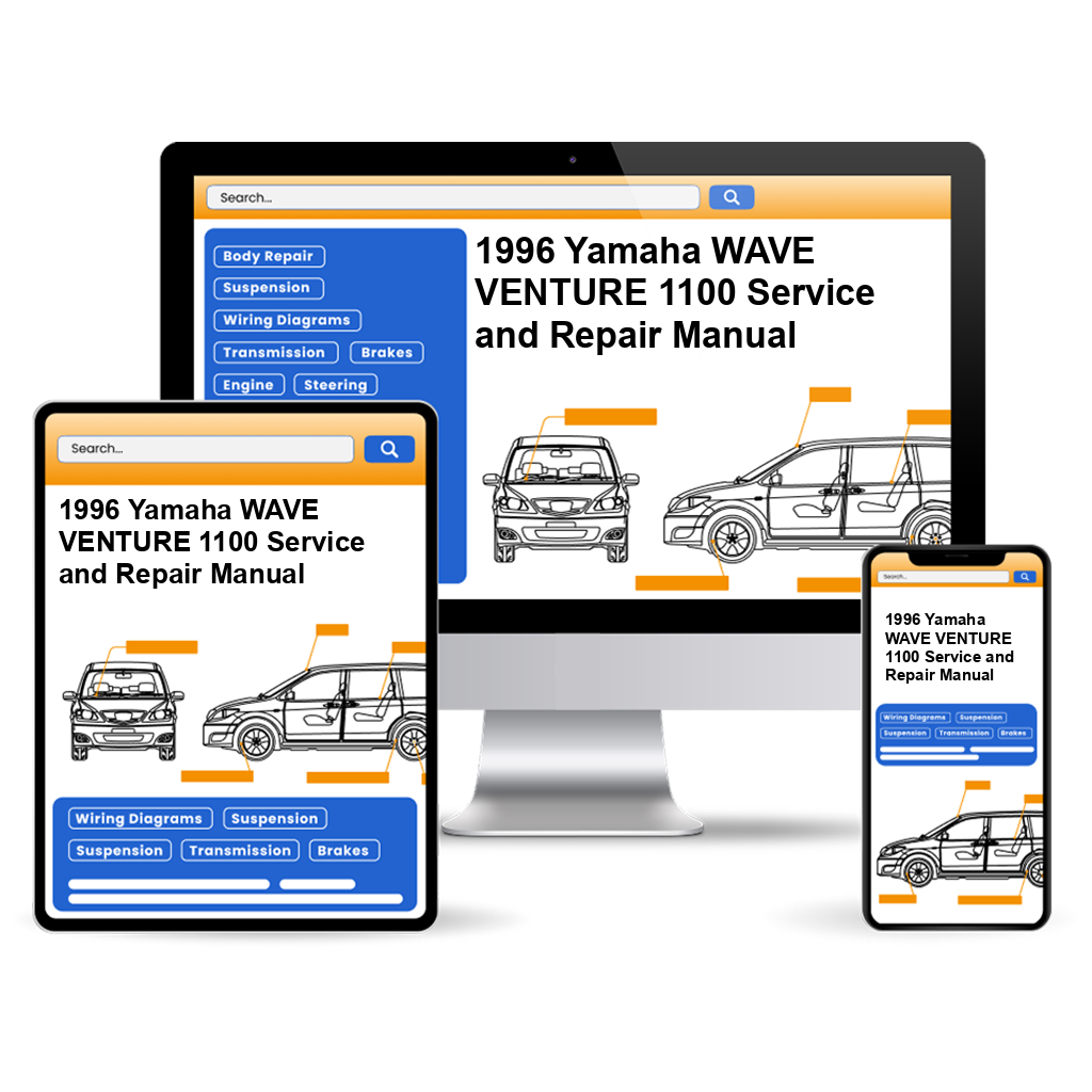 1996 Yamaha WAVE VENTURE 1100 Service and Repair Manual