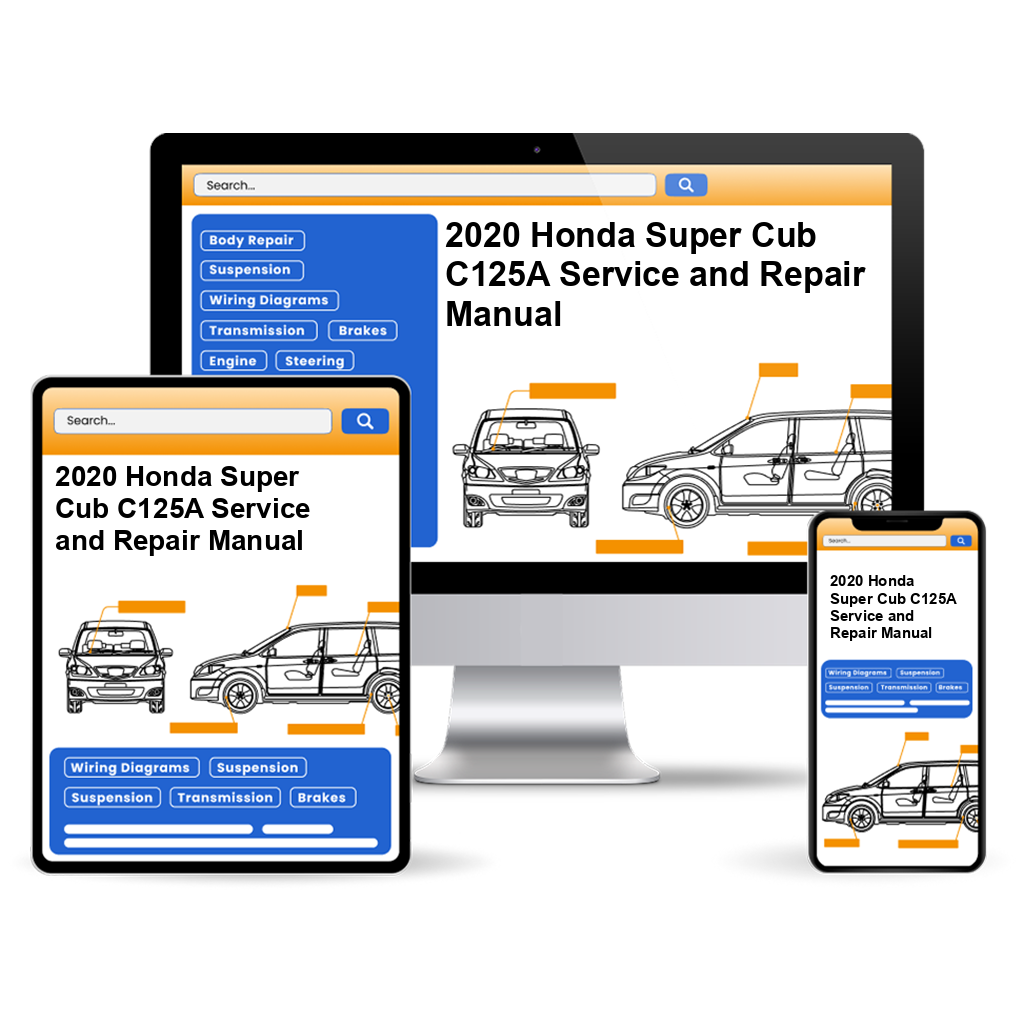 2020 Honda Super Cub C125A Service and Repair Manual