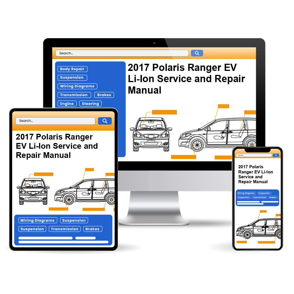 2017 Polaris Ranger EV Li-Ion Service and Repair Manual
