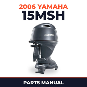 2006 Yamaha 15MSH Parts Manual