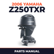 2006 Yamaha Z250TXR Parts Manual