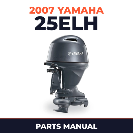 2007 Yamaha 25ELH Parts Manual