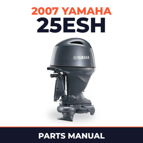 2007 Yamaha 25ESH Parts Manual