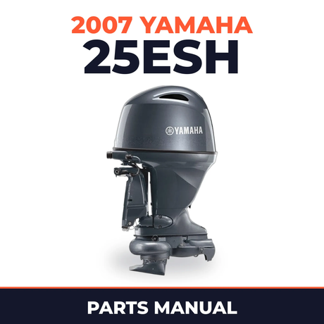 2007 Yamaha 25ESH Parts Manual