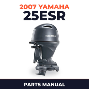 2007 Yamaha 25ESR Parts Manual