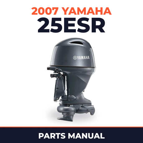 2007 Yamaha 25ESR Parts Manual