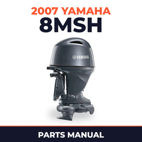 2007 Yamaha 8MSH Parts Manual