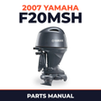2007 Yamaha F20MSH Parts Manual