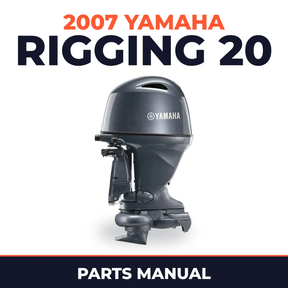 2007 Yamaha RIGGING 20 Parts Manual