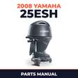 2008 Yamaha 25ESH Parts Manual
