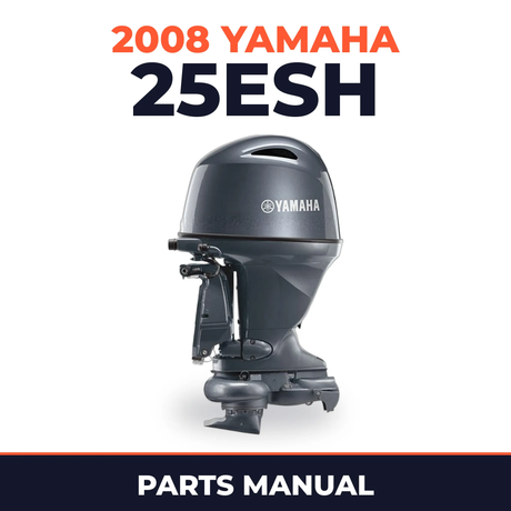 2008 Yamaha 25ESH Parts Manual