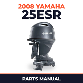 2008 Yamaha 25ESR Parts Manual