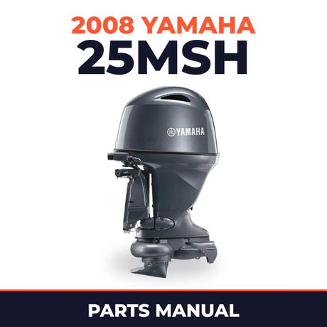 2008 Yamaha 25MSH Parts Manual