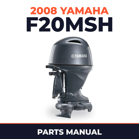 2008 Yamaha F20MSH Parts Manual