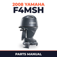 2008 Yamaha F4MSH Parts Manual