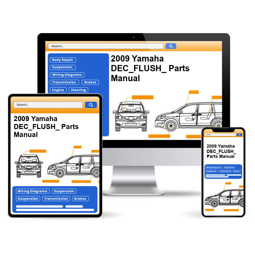 2009 Yamaha DEC_FLUSH_ Parts Manual