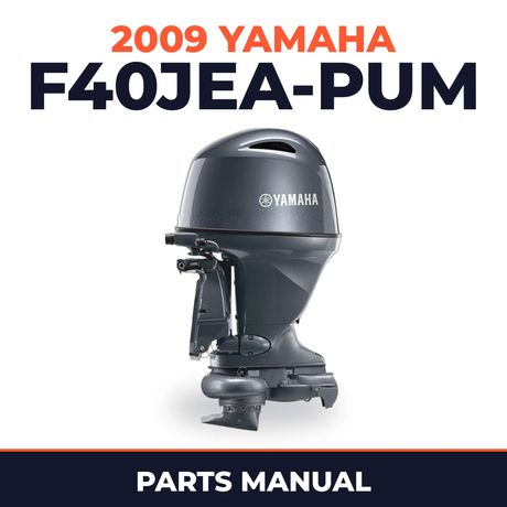 2009 Yamaha F40JEA-PUM Parts Manual