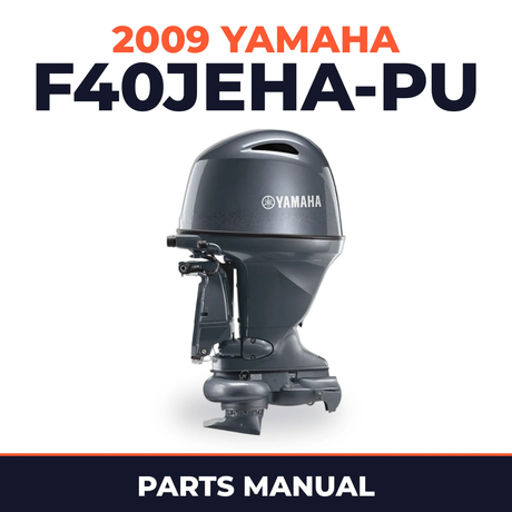 2009 Yamaha F40JEHA-PU Parts Manual