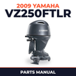 2009 Yamaha VZ250FTLR Parts Manual