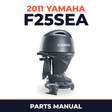 2011 Yamaha F25SEA Parts Manual