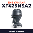 2019 Yamaha XF425NSA2 Parts Manual