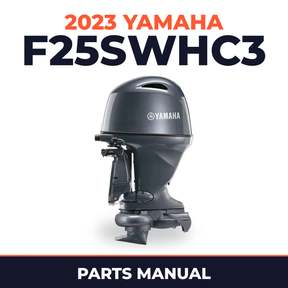 2023 Yamaha F25SWHC3 Parts Manual