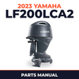 2023 Yamaha LF200LCA2 Parts Manual