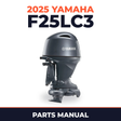 2025 Yamaha F25LC3 Parts Manual