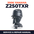 2006 Yamaha Z250TXR Service and Repair Manual