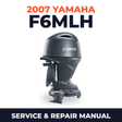 2007 Yamaha F6MLH Service and Repair Manual