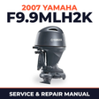 2007 Yamaha F9.9MLH2K Service and Repair Manual