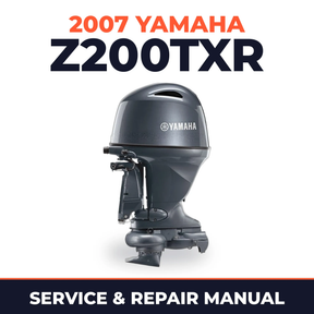 2007 Yamaha Z200TXR Service and Repair Manual