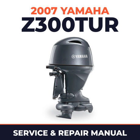 2007 Yamaha Z300TUR Service and Repair Manual