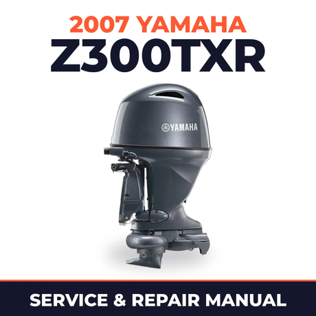 2007 Yamaha Z300TXR Service and Repair Manual