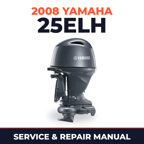 2008 Yamaha 25ELH Service and Repair Manual