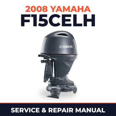 2008 Yamaha F15CELH Service and Repair Manual